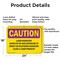Signmission Radiation & Laser Sign, 18 in H x 24 in W, Aluminum, Rectangle OS-2PACK-CR-A-1824-L-10143 - alternate 8